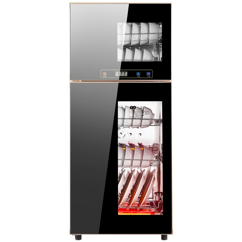 欢呼好太太家用立式二星级消毒柜 78L大容量双门臭氧高温烘干厨房食堂餐厅餐具食具碗筷消毒碗柜 138L