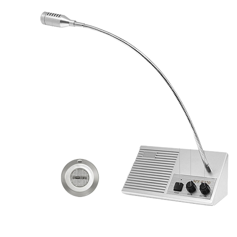 窗口对讲机 银行医院车站售票双向对讲扩音器