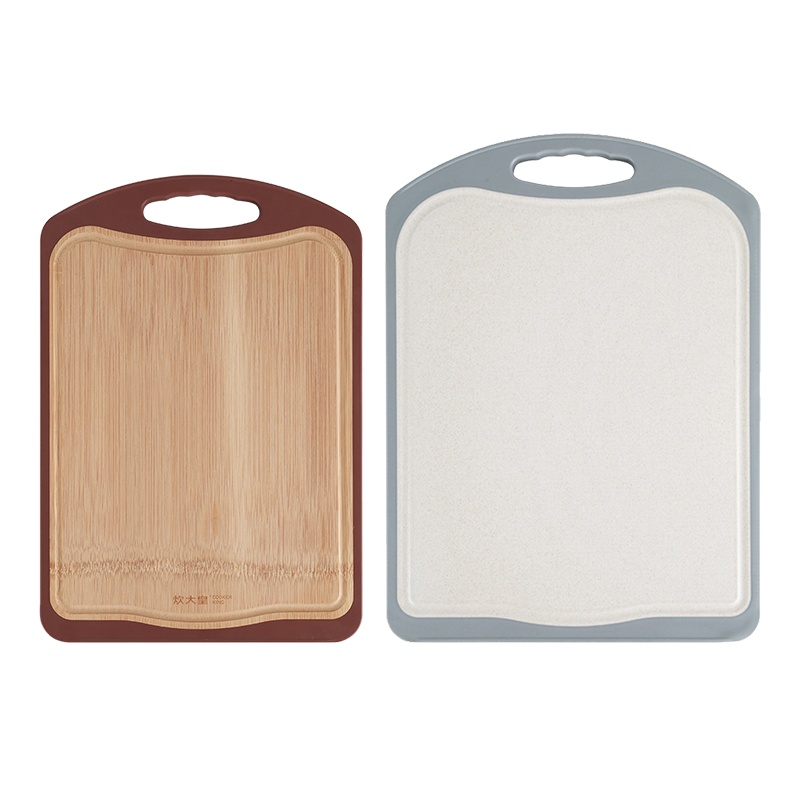 炊大皇(COOKER KING)砧板42cm 乐厨竹与谷双面菜板 健康不串味菜板CB42S