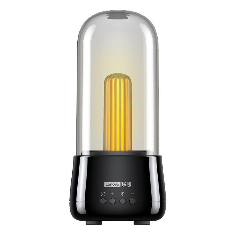 联想L02黑色小灯泡发光无线蓝牙音箱大音量低音炮便捷式迷你小音响家用户外车载高音质吃鸡游戏通用 红色 官方标配