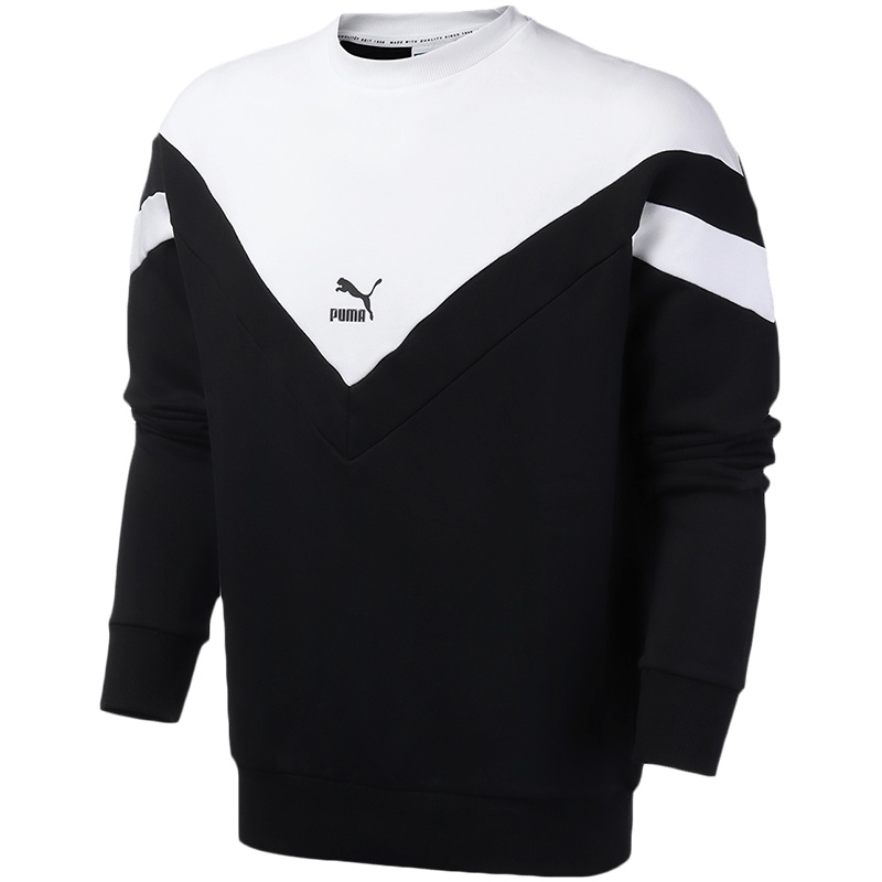 PUMA彪马男装运动服休闲圆领针织卫衣595953