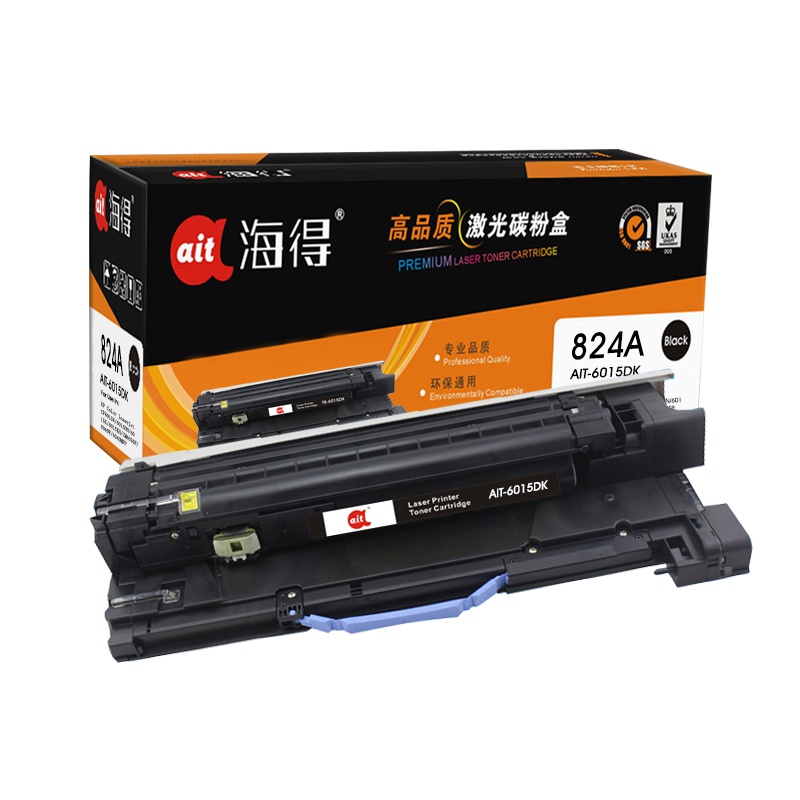 Ait海得 CB384A硒鼓 专业版 AIT-6015DK黑色 hp824A适用惠普CP6015X CM6030 604