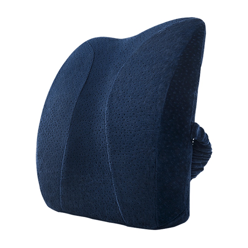 意尔嫚 腰靠靠垫竹炭记忆棉办公汽车椅子腰垫靠垫