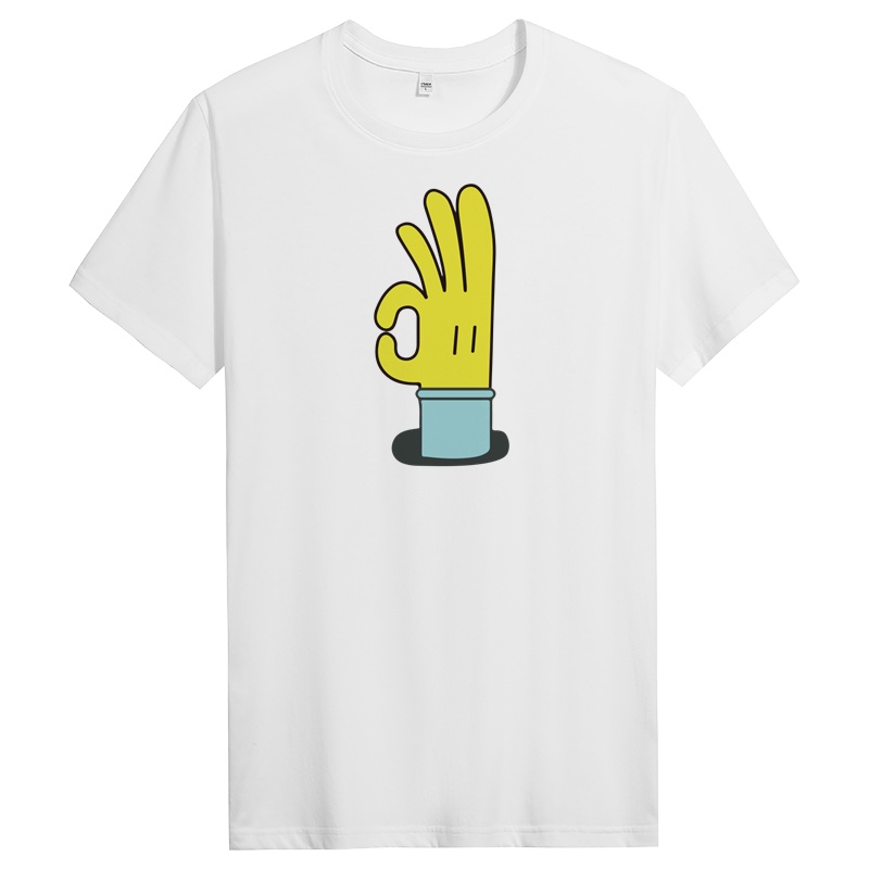 男士夏季圆领纯棉短袖t恤男生半袖体潮流时尚 DT10294