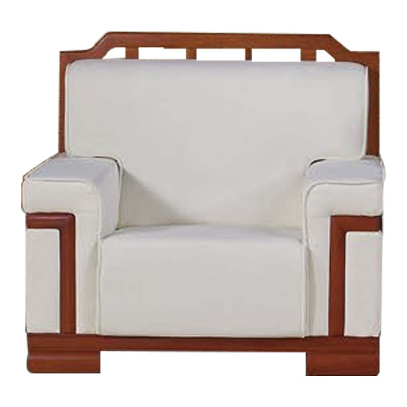 科朔 沙发 办公接待沙发商务沙发 牛皮单人位 XTD0021N