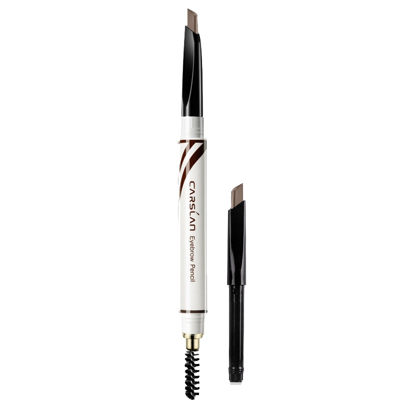 卡姿兰(CARSLAN)大眼睛俏眉精致眉笔2#深褐色