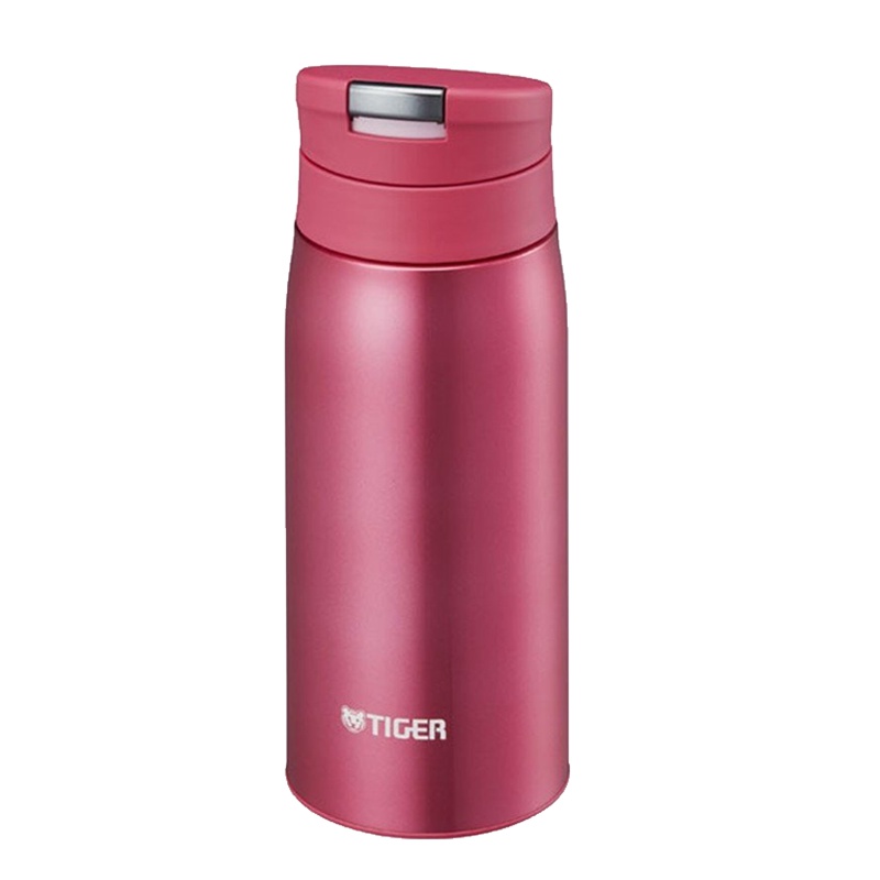 [超轻技术]TIGER虎牌 日本进口 304不锈钢MCX-A351PO 不锈钢保温杯 通用枣红色 350ml