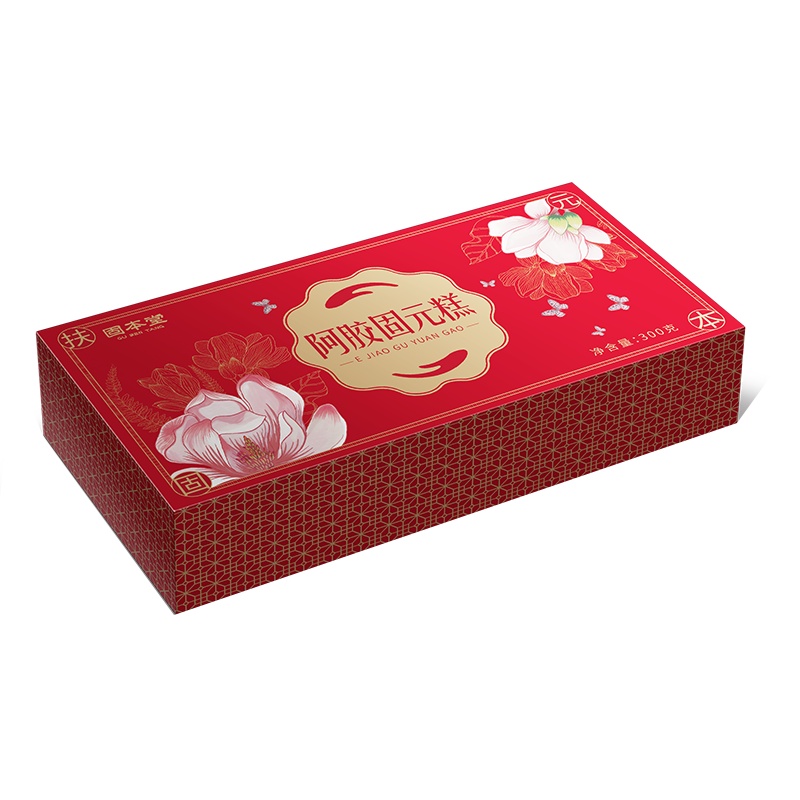 固本堂手工 阿胶固元糕300g小袋包装即食阿胶