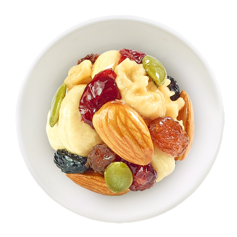 来伊份-小坚蛋(混合坚果球)-7日装182g*2