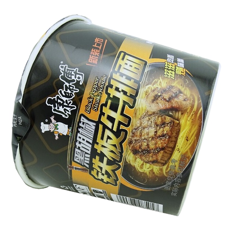 康师傅 铁板牛排 桶面 12桶/箱