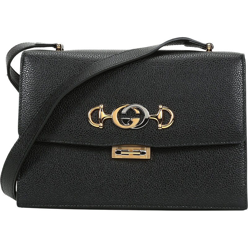 GUCCI 古驰 女士 皮革单肩斜挎包 576388 1B90X