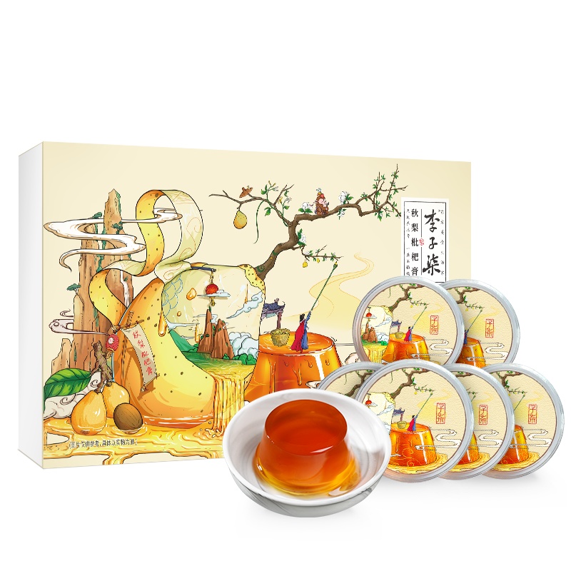 李子柒秋梨枇杷膏420g(60g*7)