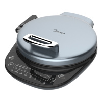 Midea/美的MC-JS3406电饼铛加深悬浮双面加热可拆洗多功能煎烤机 可拆可洗 加深烤盘 一键触控时尚复古易用把手