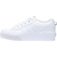 阿迪达斯三叶草女鞋板鞋NIZZA经典厚底运动休闲鞋FW0265