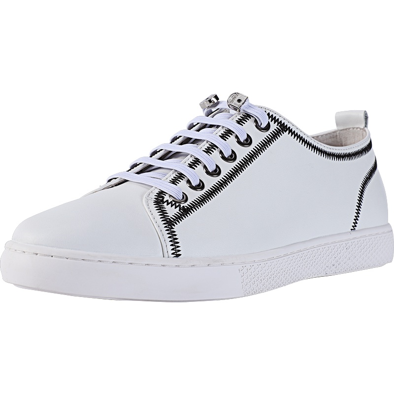 GOLF高尔夫青春潮流男鞋板鞋夏季新款撞色韩版潮流一脚蹬懒人鞋耐磨头层牛皮休闲鞋男