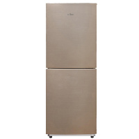 [二手][99新] 美的(Midea)BCD-166WM爵士棕166升L双冰箱 风冷无霜 大冷冻空间 节能静音家用两双门冰箱