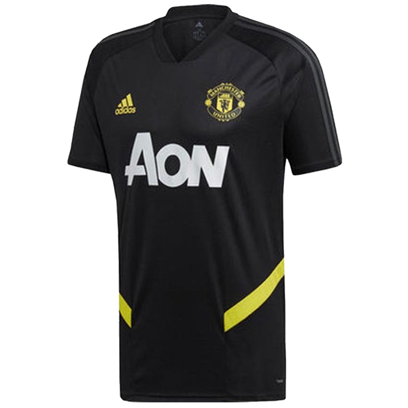 Adidas阿迪达斯19新品四季男子足球曼联运动短袖T恤DX9030