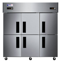 星星(XINGX) BCD-1300Y厨房商用保鲜操作台 1202升六门厨房冰箱 商用大容量冷柜立式  双温冰柜