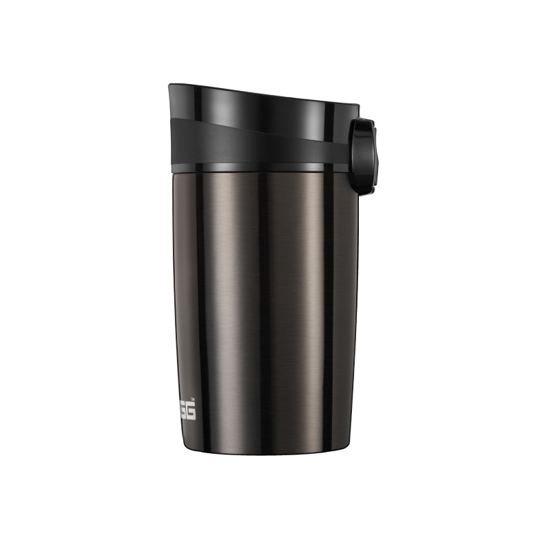 瑞士sigg希格保温水杯男女咖啡杯商务办公茶杯便携车载杯创意个性高档 棕黑色270ml