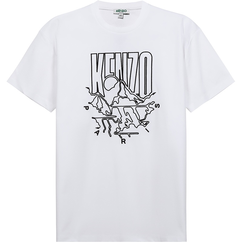 Kenzo 高田贤三 女士棉质宽松版圆领短袖T恤衫 F96 2TS950 4Y6