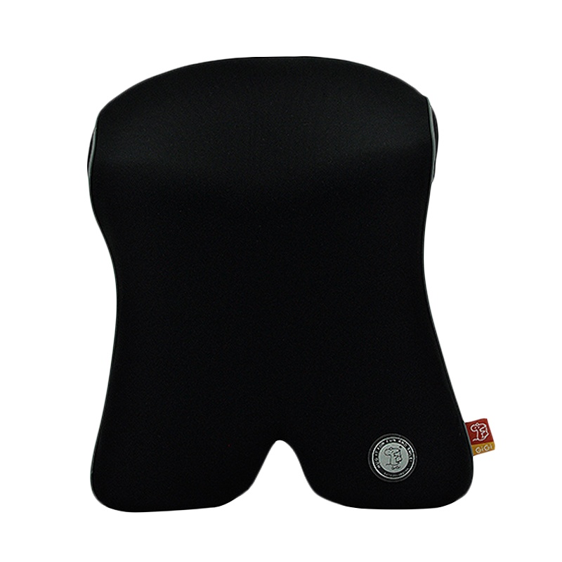 吉吉（GiGi）汽车头枕 G-1603太空记忆棉护颈枕 车用颈枕头靠枕 全天候守护 黑色