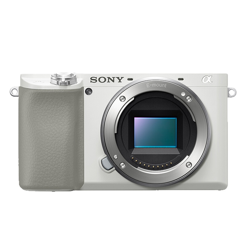 索尼(SONY)ILCE A6100(18-135mm)白色 数码微单相机 单镜头套装 约2420万像素
