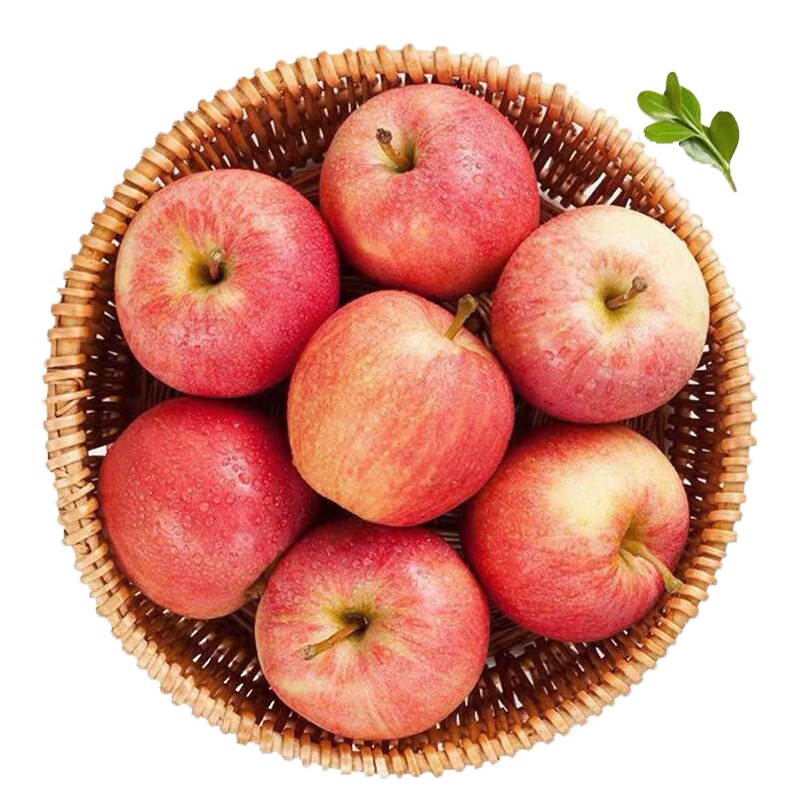 山西新鲜现摘红富士苹果正宗水果脆甜冰糖心丑苹果9.5斤-10斤整箱批发