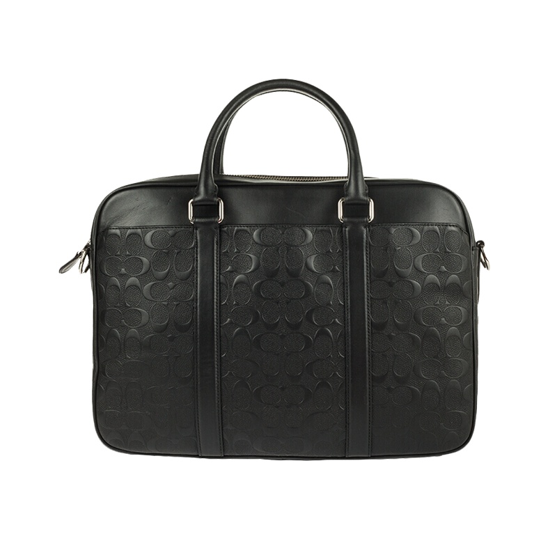 COACH 蔻驰 男士单肩手提斜挎电脑包 公文印C商务包F72230