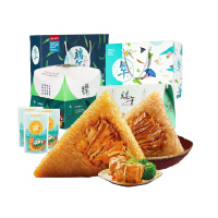 西瓜味的童话 龙舟献礼粽子礼盒 6粽+2蛋 3盒装