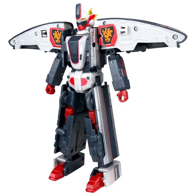 灵动创想列车超人变形金刚玩具男孩女孩复兴号火车高铁合体机器人机甲列车超人单体变形-复兴号CR400AF CT6892