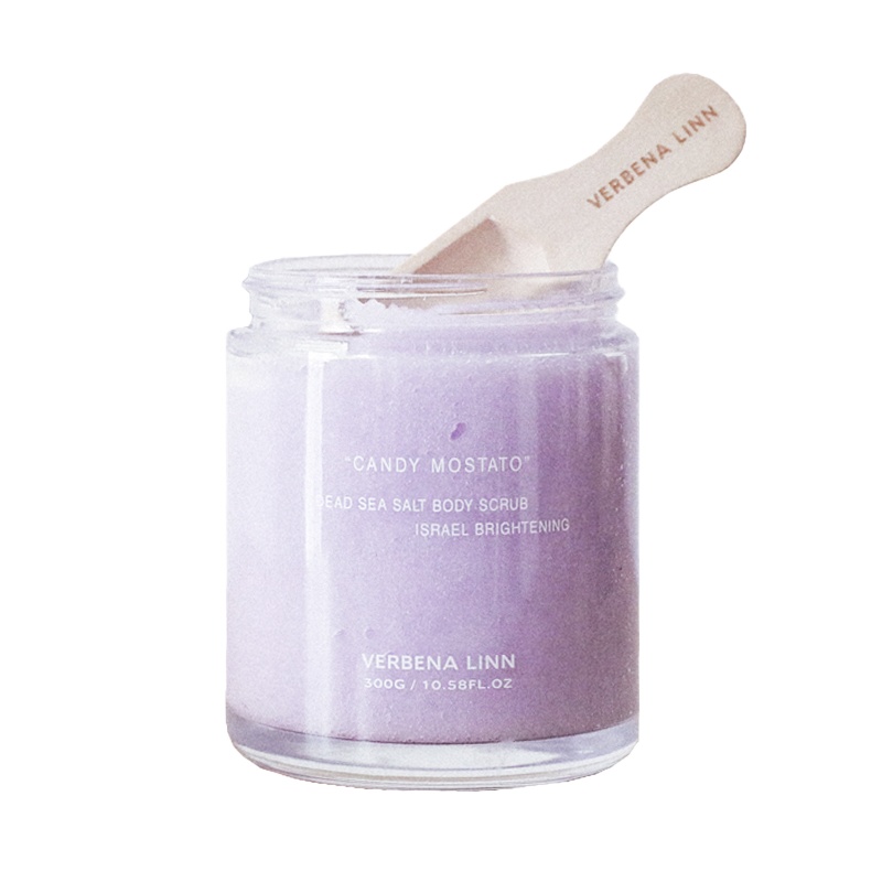 小红书同款verbena linn梨尹身体磨砂膏去角质伏见桃山VL香氛海盐烟酰胺持久留香青柠泰芒防滑设计全身磨砂沐浴润肤