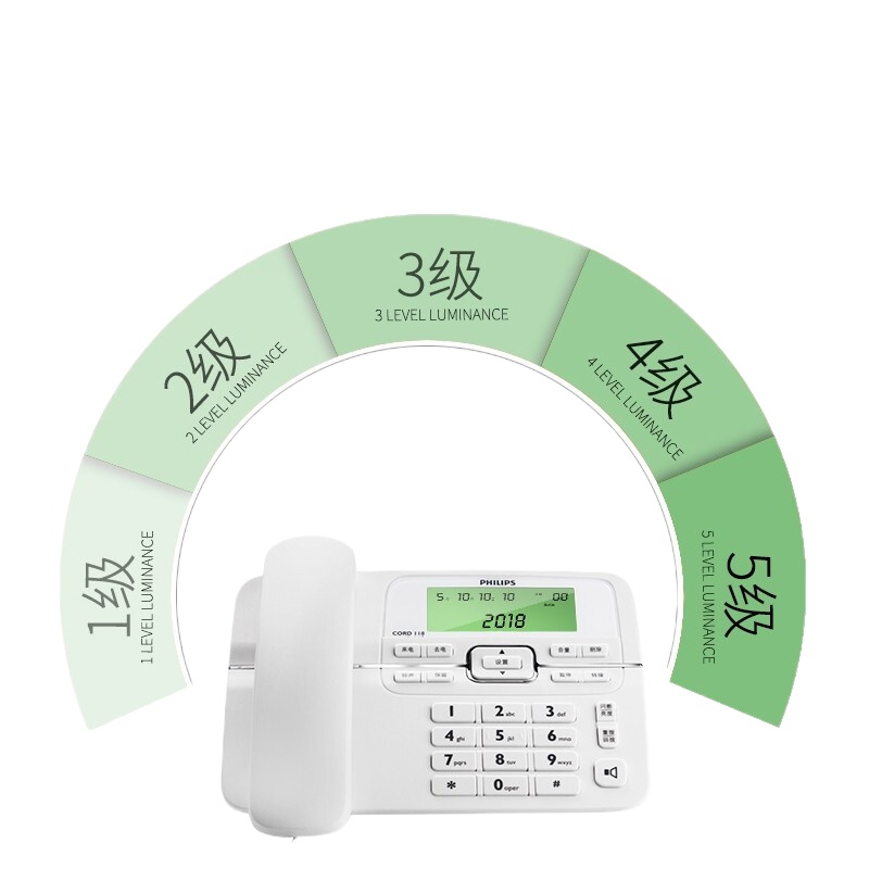 飞利浦(PHILIPS) CORD118 有线座机电话机