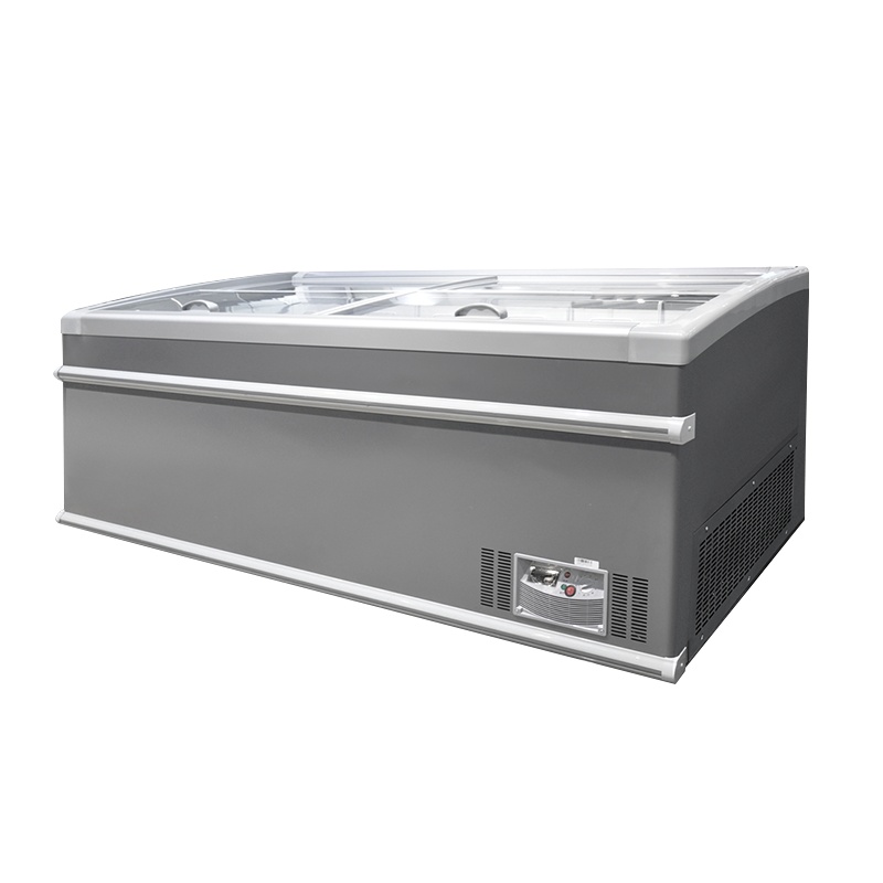 欧驰宝(OUCBOLL)660升卧式冰柜商用 玻璃展示冷冻冷柜雪糕柜 超市组合柜SD-600E