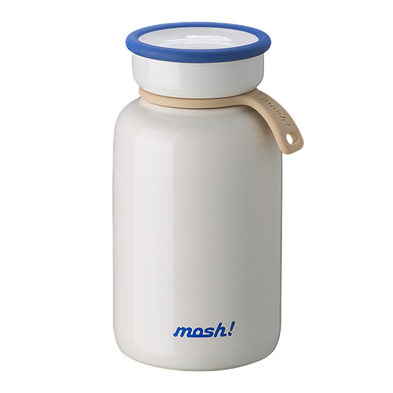 日本mosh!保温杯保冷杯拿铁系列 330ml白色