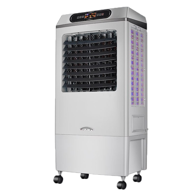 工业加湿器无雾大容量增湿器家用卧室落地式湿膜办公室商用 银色多功能款定制商品