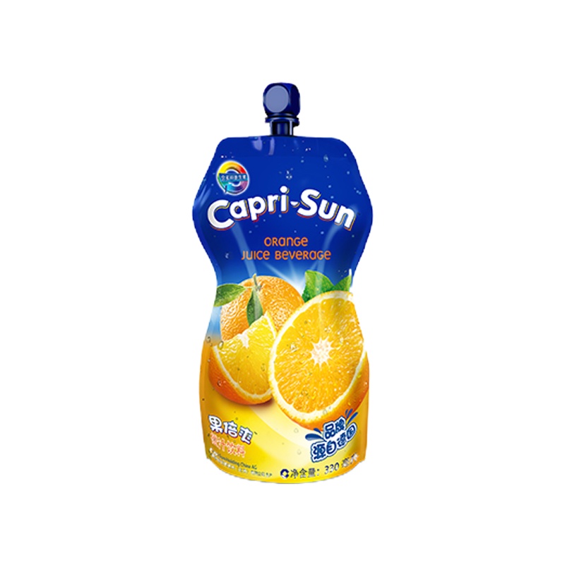 果倍爽 橙汁330ml*15袋整箱装 儿童宝宝果汁饮料富含维生素