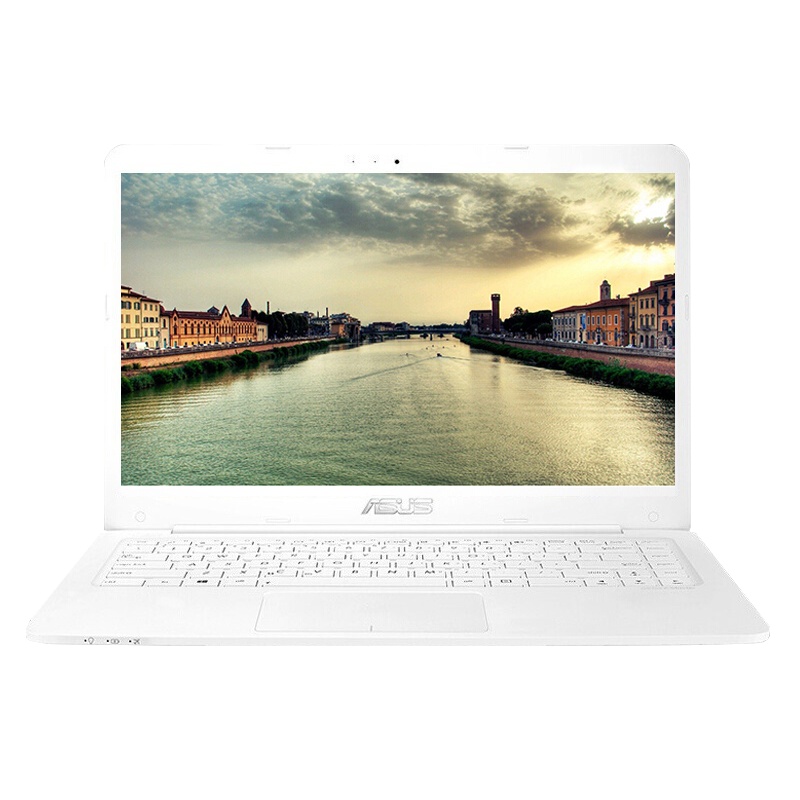 华硕（ASUS）悟空本X/E402BP 14.0英寸轻薄本学生本娱乐商用办公本笔记本电脑 家用学习手提便携本 A9-9400 4G内存 128G固态 2G独显 白色/蓝色 官方标配