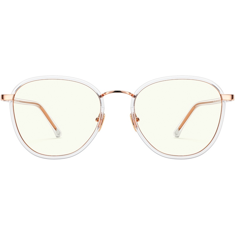 帕森(PARZIN)防蓝光防辐射眼镜男 宋祖儿同款透明文艺潮眼镜框镜架女显脸小素颜平光镜新品 15796