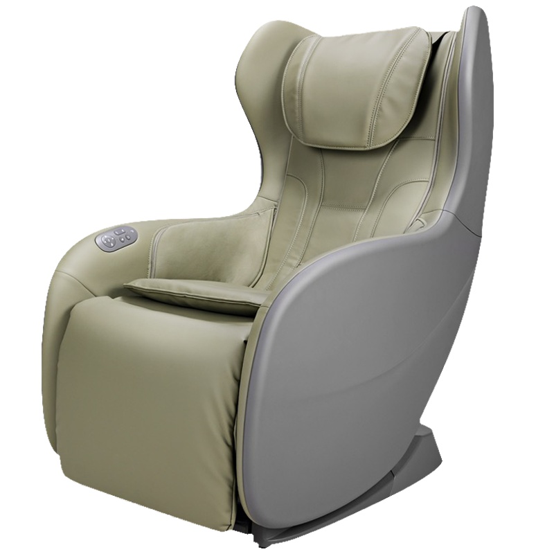 乐范 智能按摩椅 电动家用 小型全多功能按摩沙发按摩椅 芥末绿