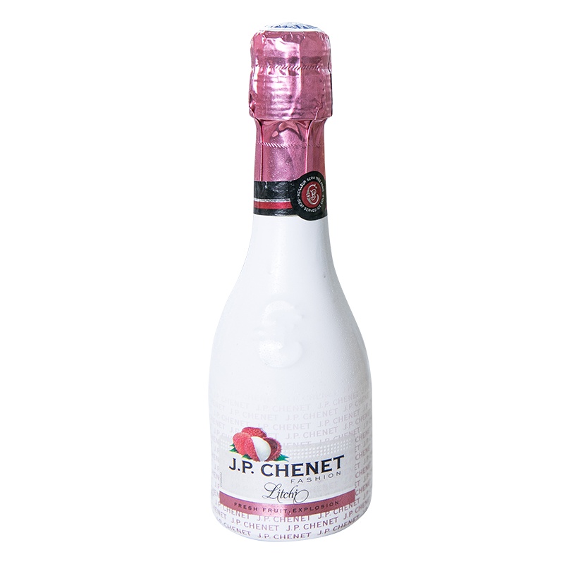 法国原瓶进口 香奈(J.P.CHENET) 时尚系列荔枝香起泡酒200ML单支