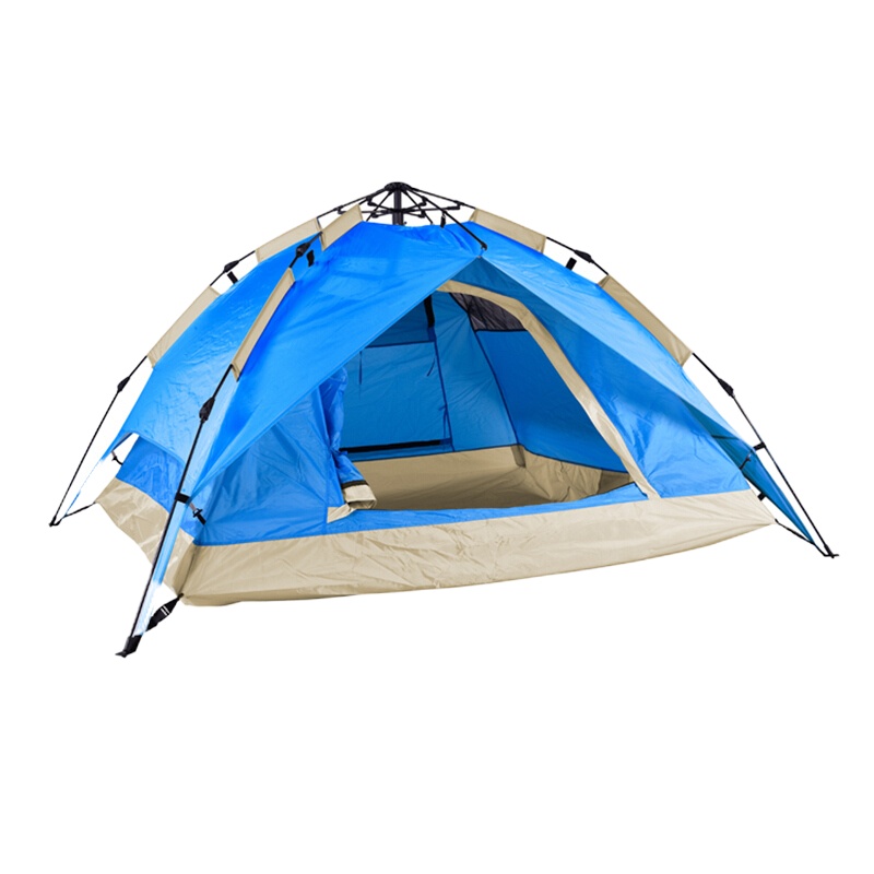 纵贯线 ZP-11A 双人双层自动帐篷 浅蓝色