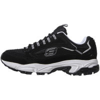 Skechers斯凯奇男士复古厚底增高运动休闲鞋999688/B LK