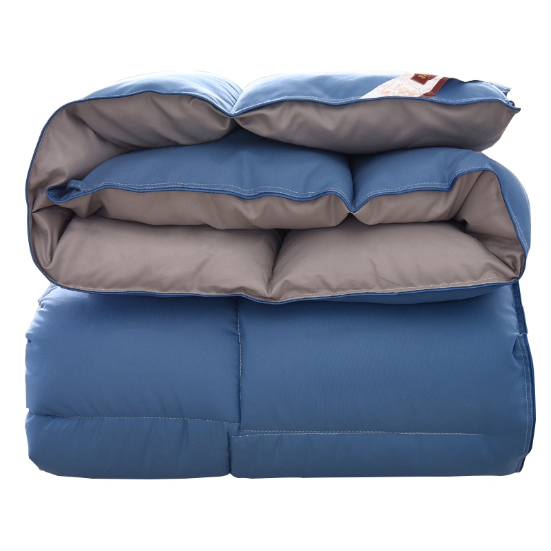 朴晴 羽丝绒被子冬被加厚保暖被芯单人双人纯色学生宿舍床上用品春秋冬季被褥