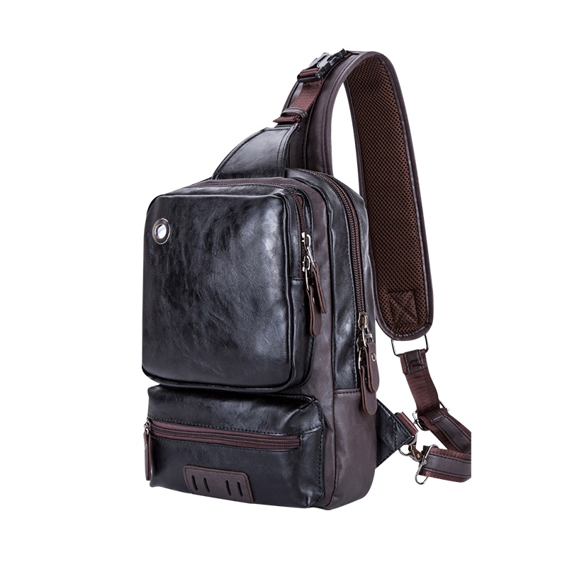 【顺丰配送】背包小包2020新款单肩包运动手机包男士包包胸包男包包斜挎包WYB200617H