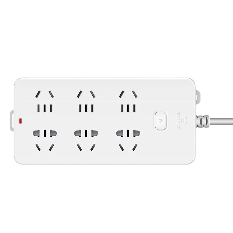 公牛（bull）新国标GN-109K全长3米六位带安全保护门 总控开关插座 接线板