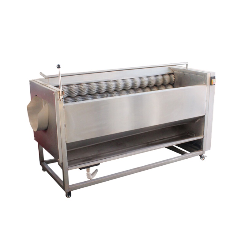 元杉立式毛棍清洗去皮机380V/1.5KW/YS-1500