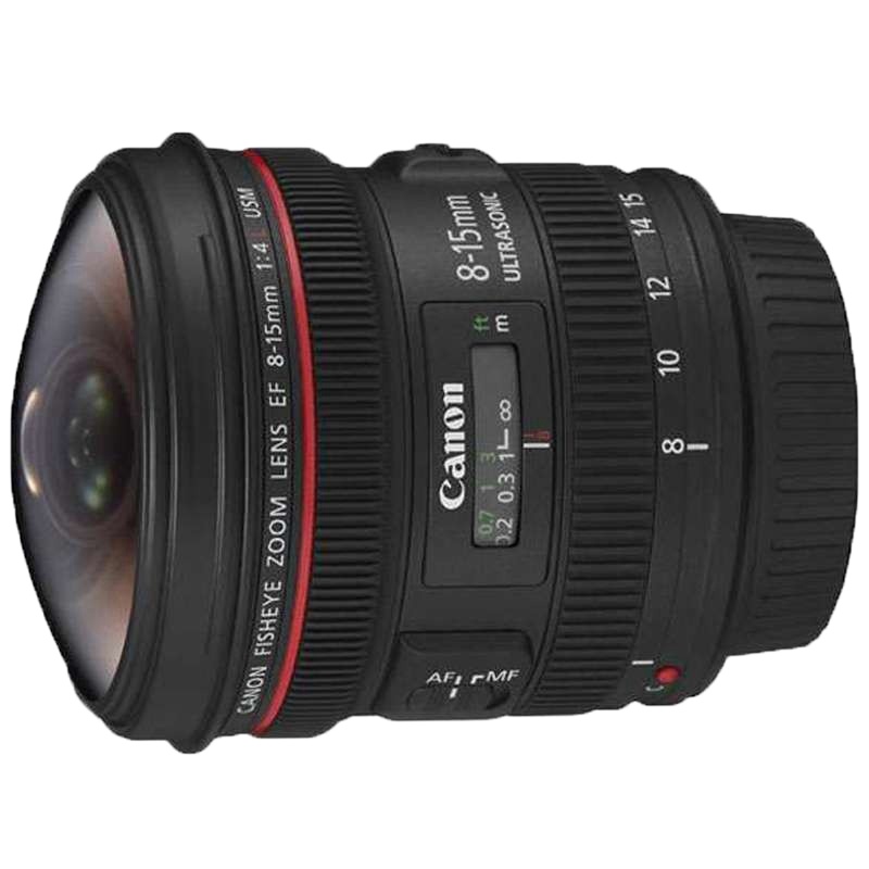 佳能(Canon) EF 8-15MM f/4L USM 鱼眼 广角变焦镜头 单反镜头