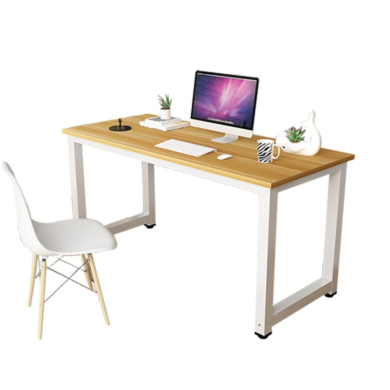 全简电脑桌台式家用简易书桌钢木桌现代简约可组合办公桌笔记本桌子