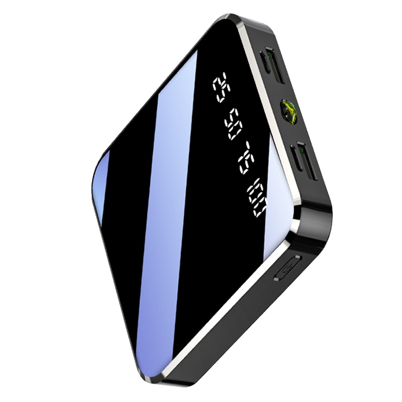 柏尔信(BOERXIN)快充大容量20000M充电宝10000毫安oppo苹果vivo华为小米手机通用移动电源超薄小巧体