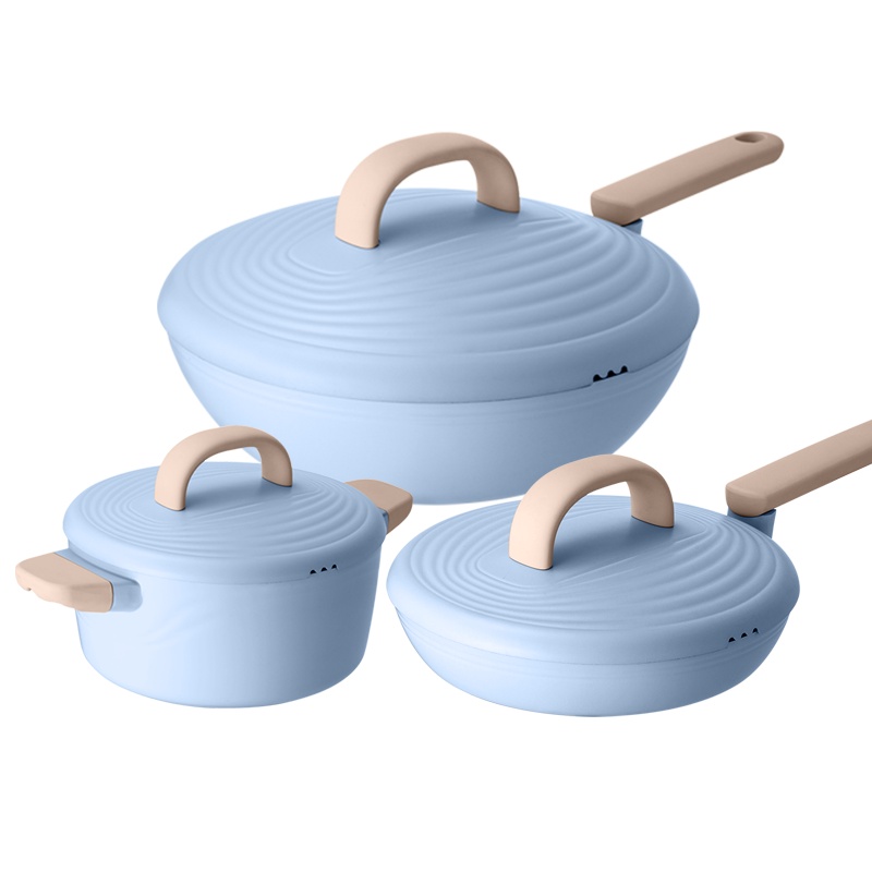 炊大皇 年轮联名款 4件套炒30煎汤奶